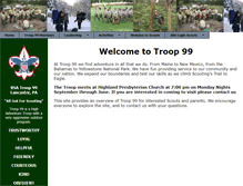Tablet Screenshot of bsatroop99.com